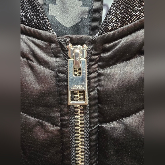 Harley-Davidson Quilted Bomber Jacket - Picture 6 of 10